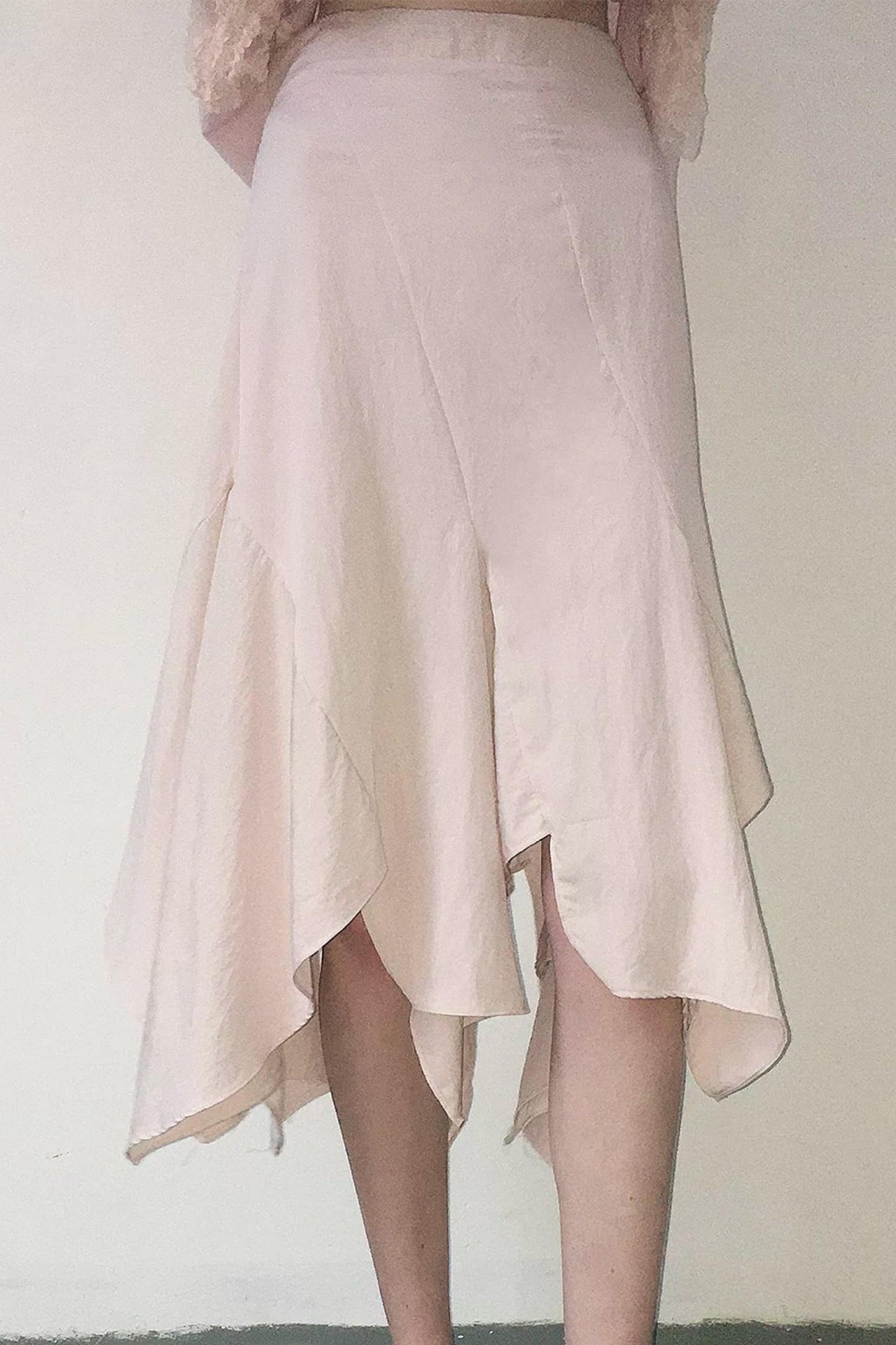 Vintage Irregular Fishtail Skirt