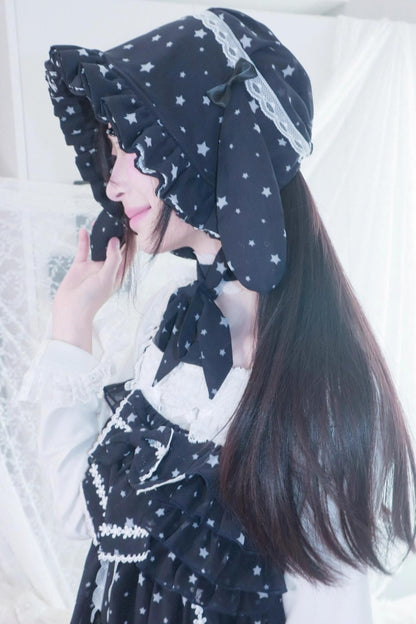 Star Dot Chiffon Sundress