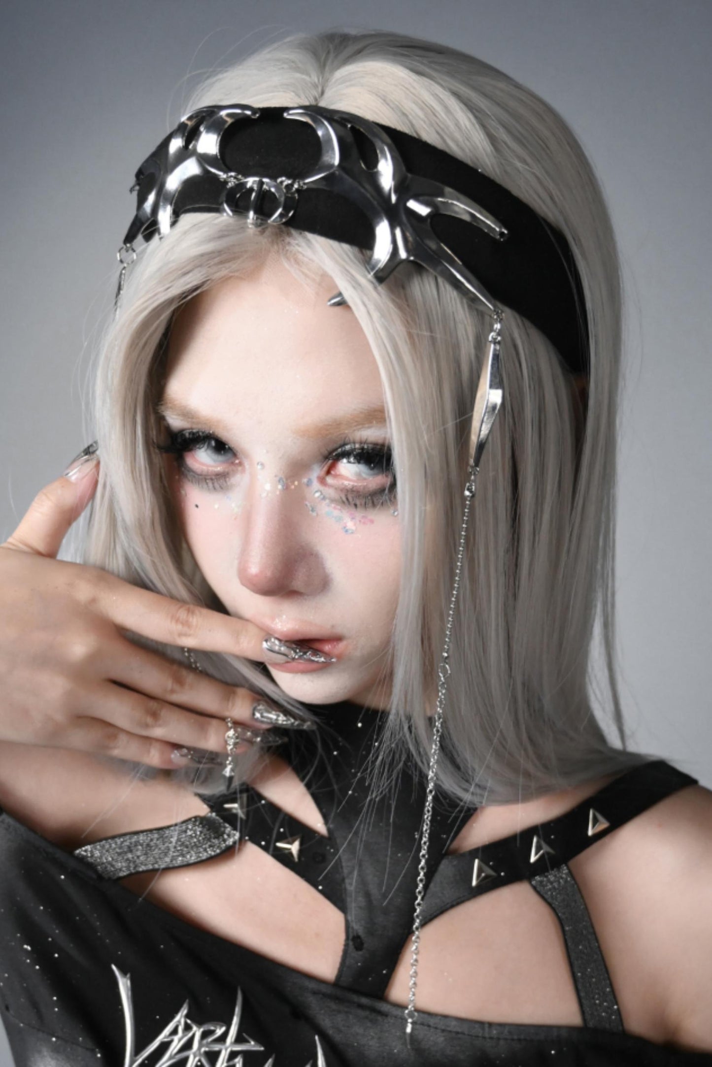 Punk Metal Chain Hair Accessories