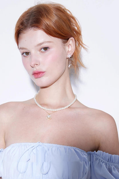 Vintage Galaxy Tassel Brilliant Earrings