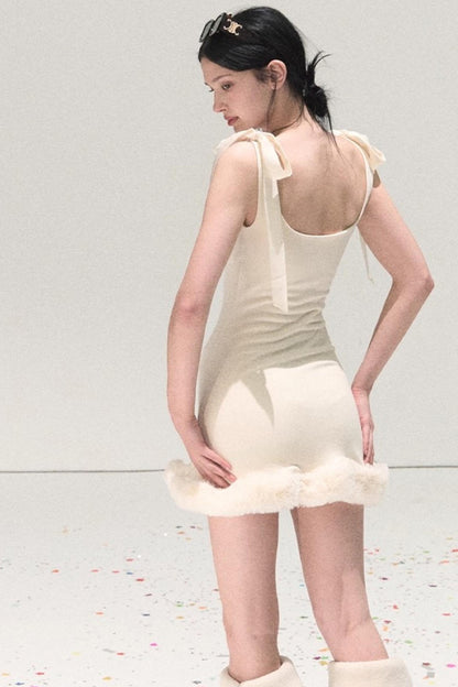 Snowfall Lace Knit Dress