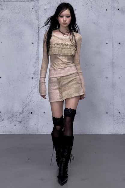 Vintage Retro Wool Knit Sweater