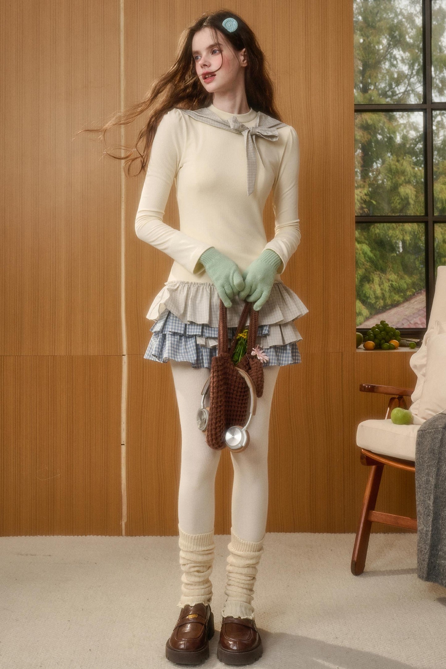 Lake Blue Organic Cotton Dress