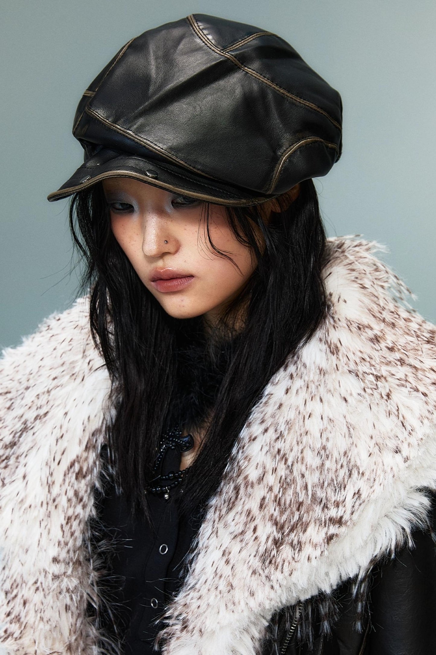 Vintage Punk Stud Hat