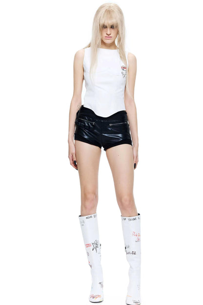 Punk Grunge Remake Camisole Top