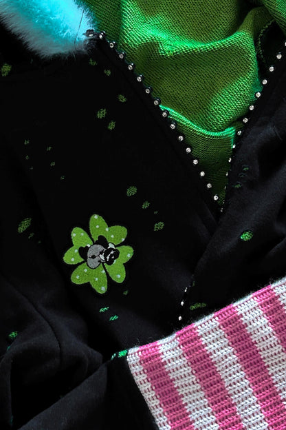 Lucky Grass Core Plush Jacket