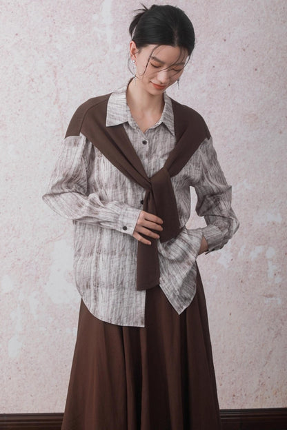 Autumn Tie-Dye Shirt