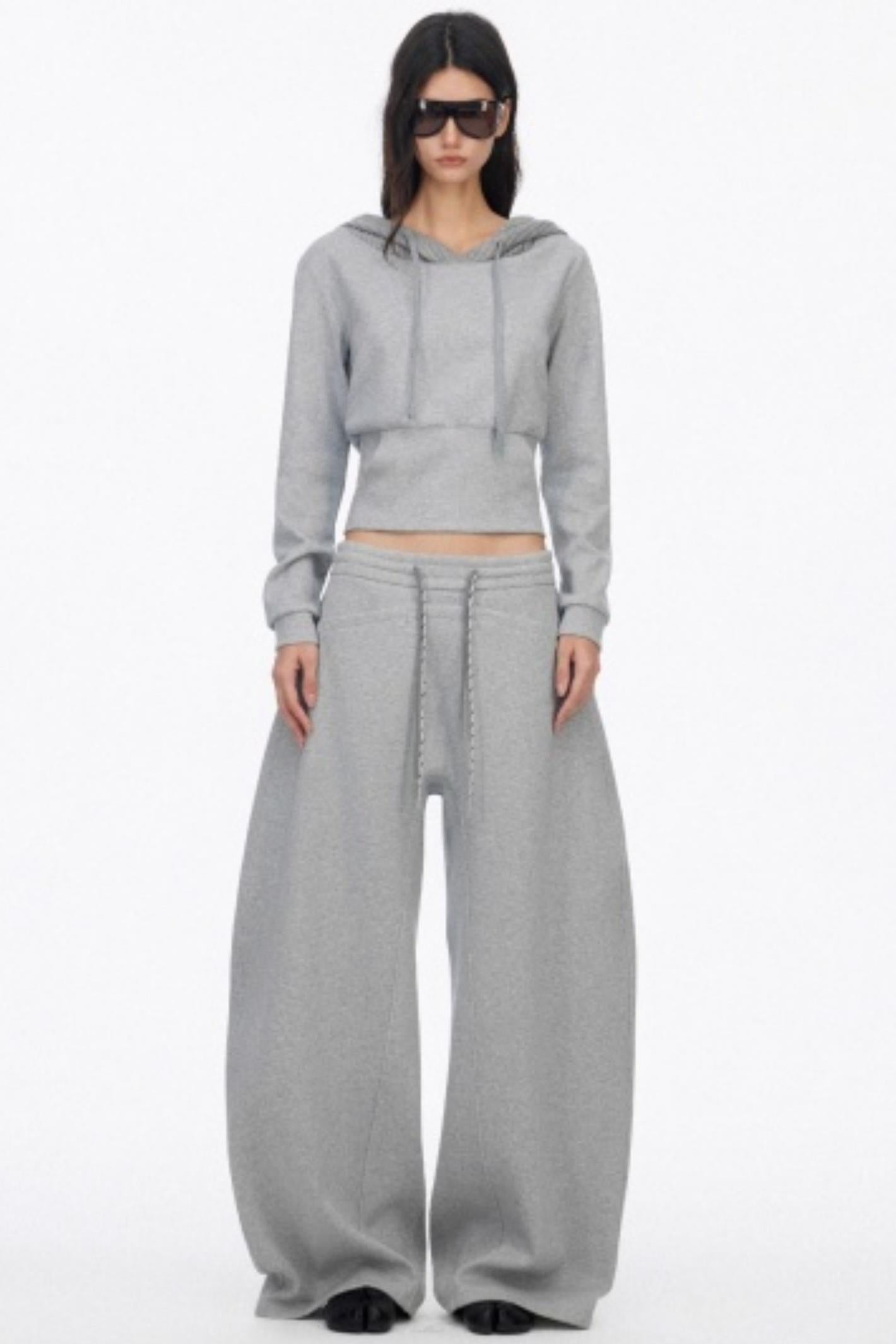 Slim One Shoulder Hoodie