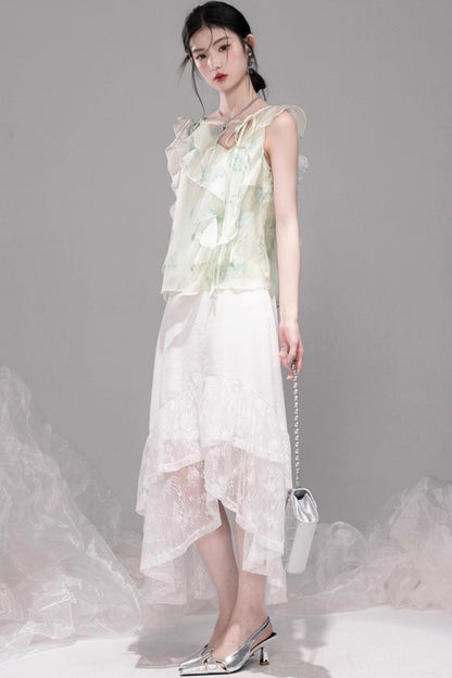 Fluttering Chiffon Shirt