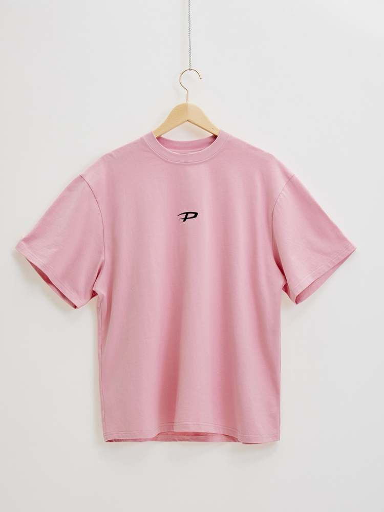 One Point Logo Embroidery T-Shirt