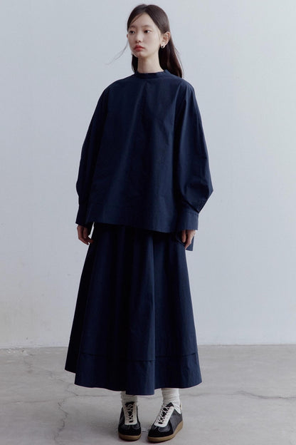 Silhouette Sense Cotton Shirt