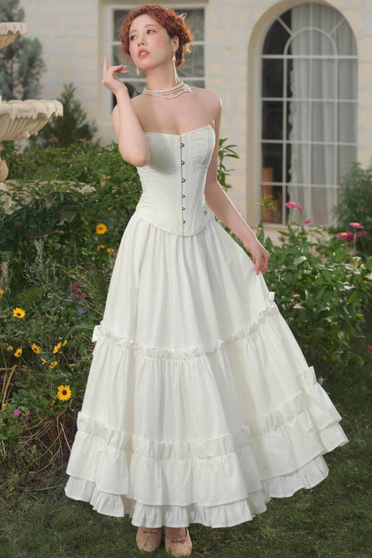 White French Princess Skirt Set-Up