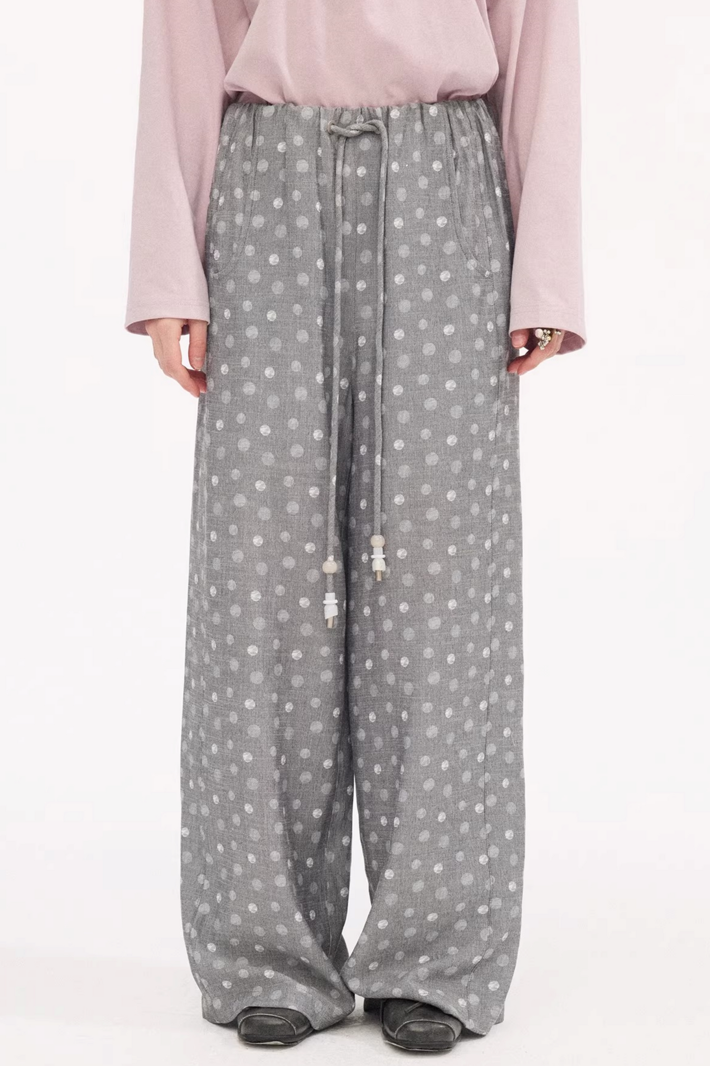 Beaded Polka Dot Pants