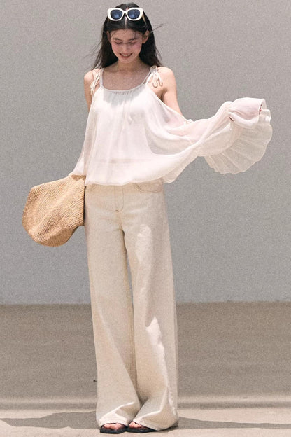 Lily of the Valley Chiffon Blouse