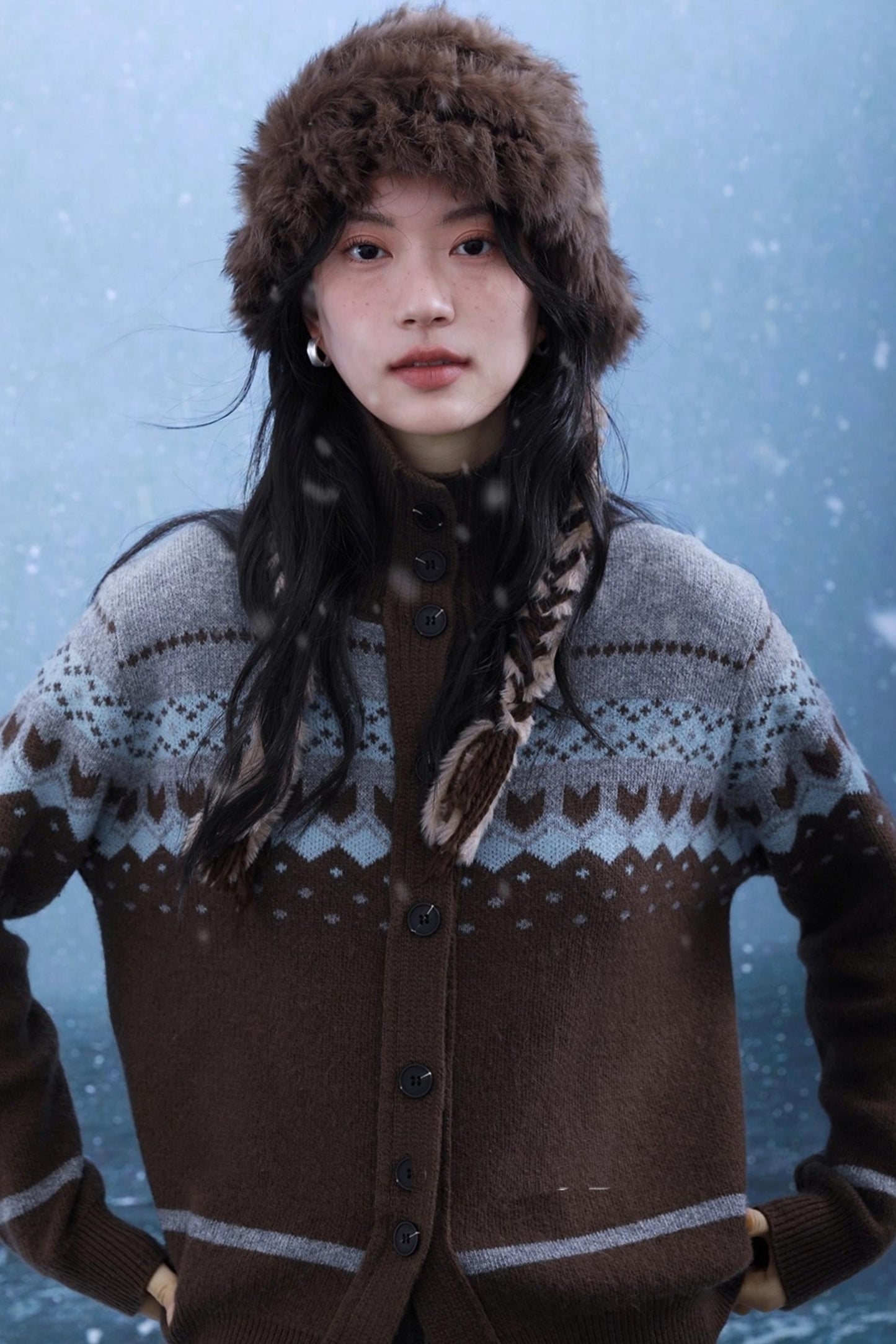 Sea Salt Fair Isle Cardigan