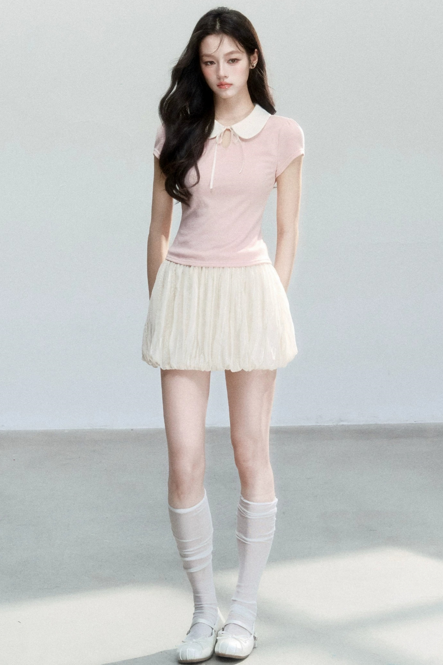 Poetry Doll Collar T-Shirt