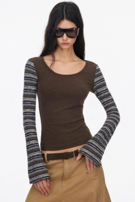Stripe Long Sleeve Shirt