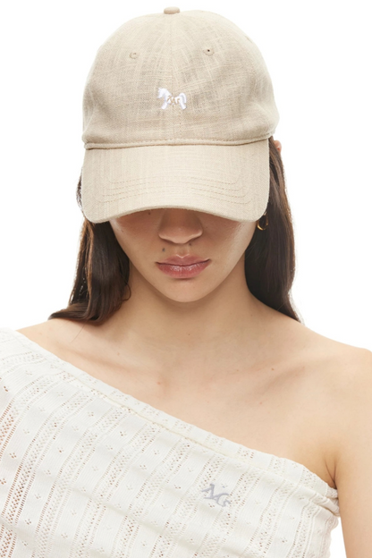 Linen Pony Logo Baseball Cap