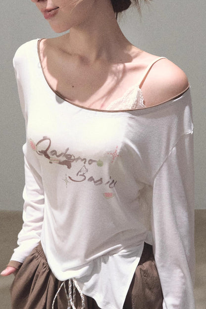 Tencel Blend Cowl Knit Top