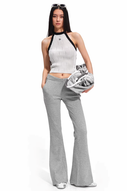 Langsam gehende Strickhose