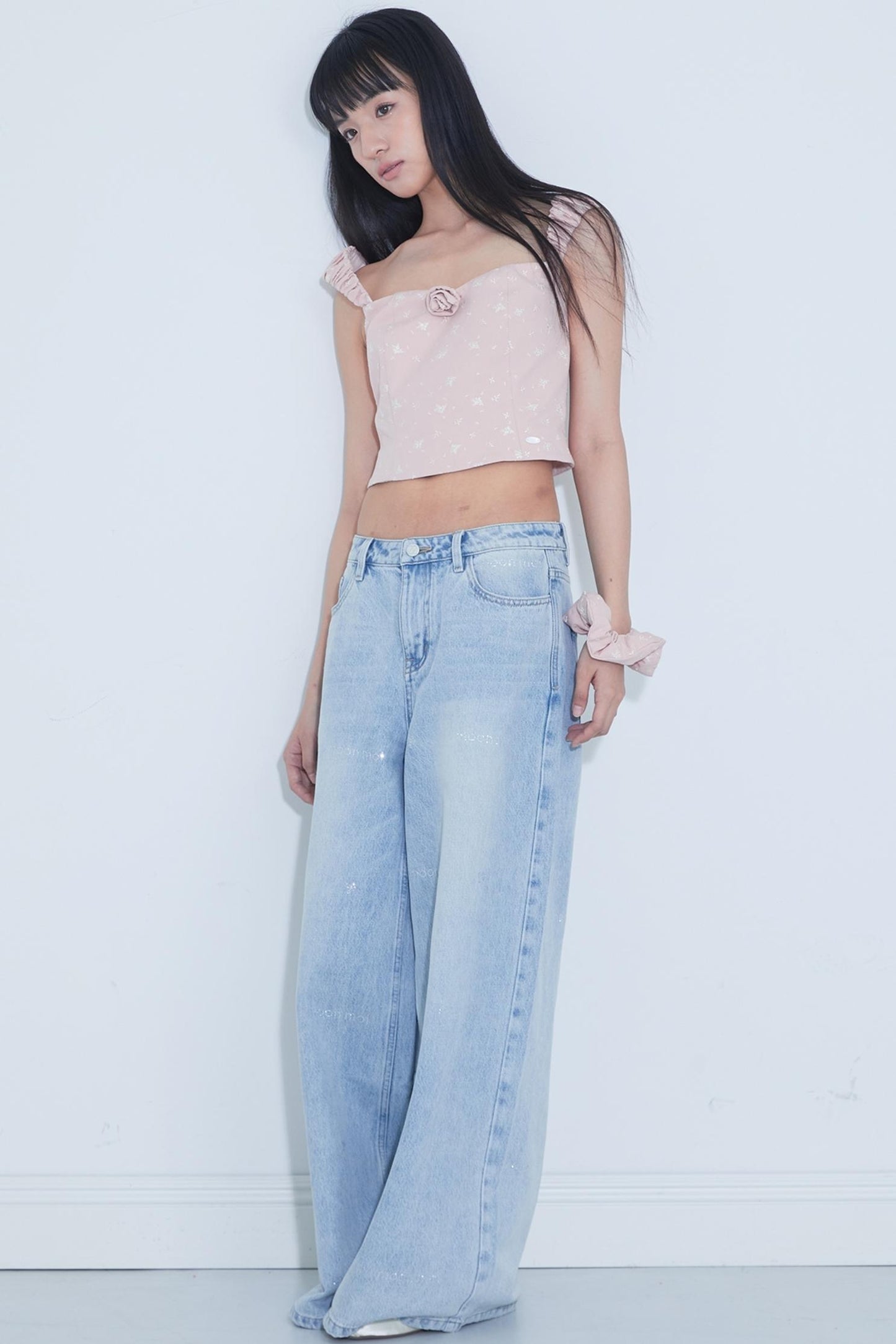 Rose Embossed Hair Band