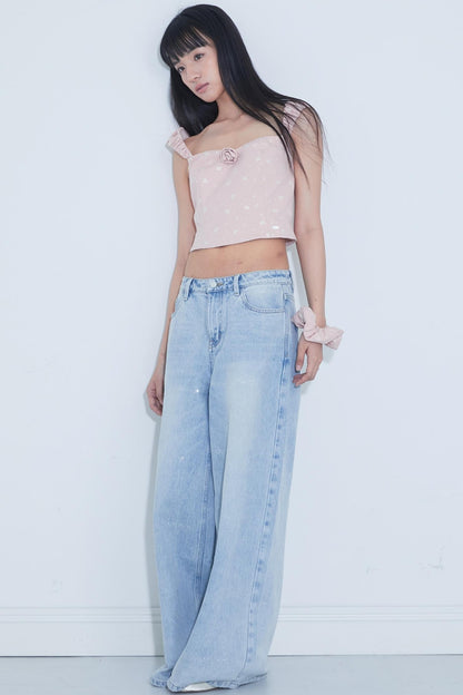 Rose Embossed Hair Band