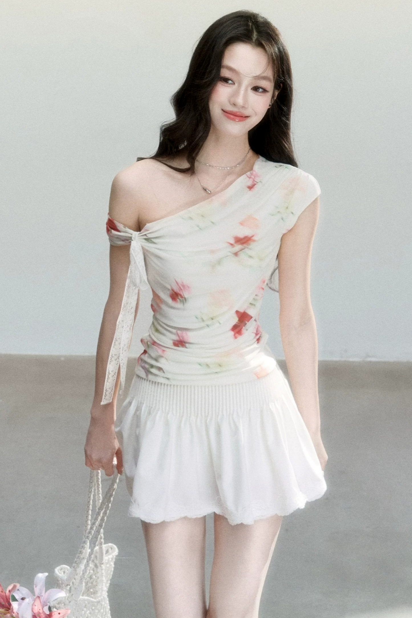 Sweet Peach A-Line Skirt