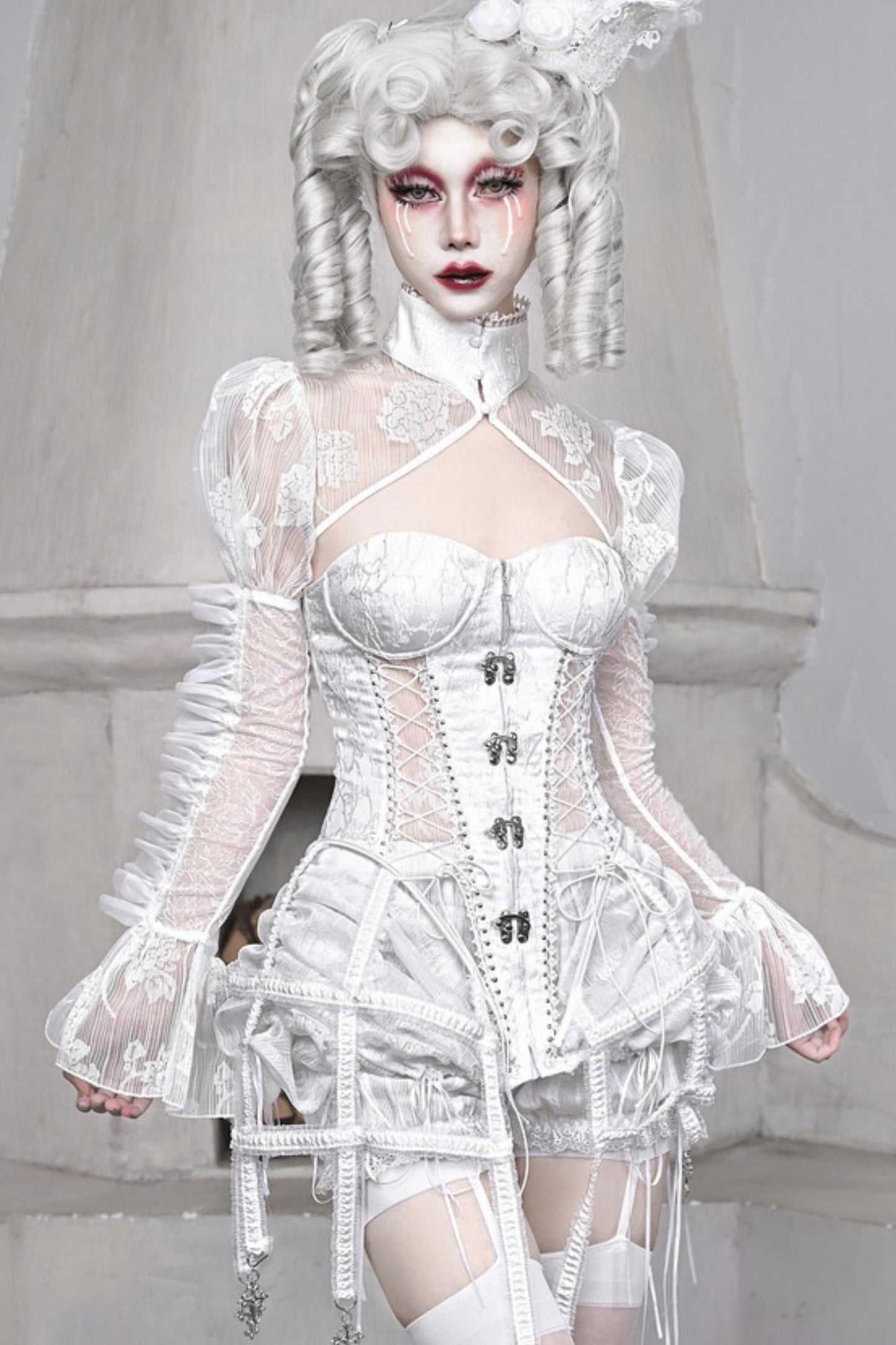 Sleeping Alice Gothic Chiffon Outerwear