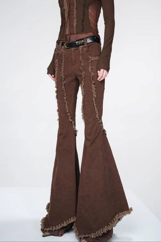 Slim Line Wide Pants