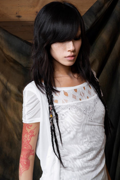 Retro Short Sleeve Top