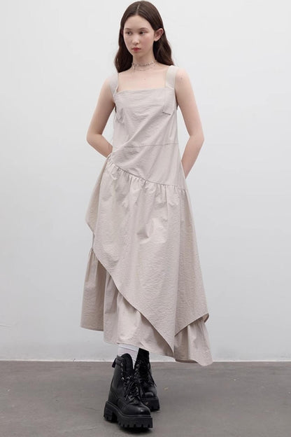 Purple Patchwork Dress