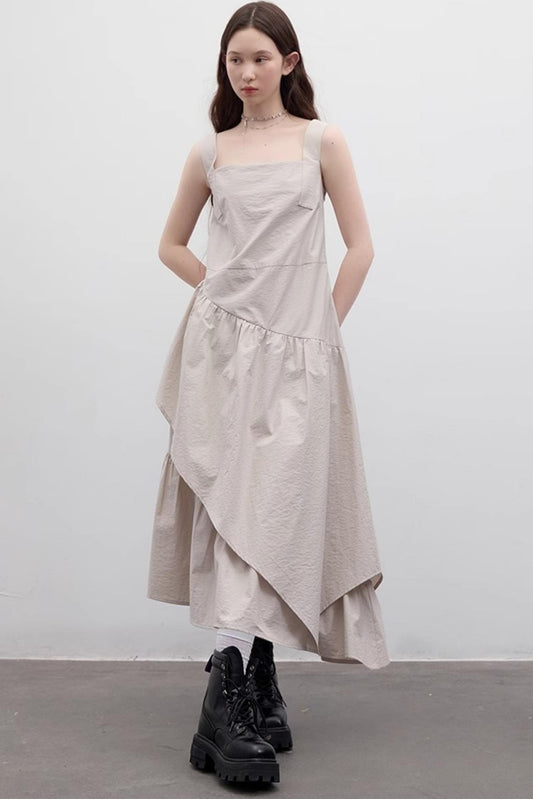 Purple Patchwork Dress