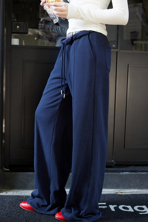 Embroidered Waist Pants