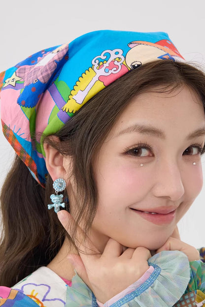 Two-Tone Pearl Earrings