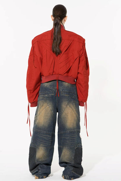 Distressed Denim Jeans