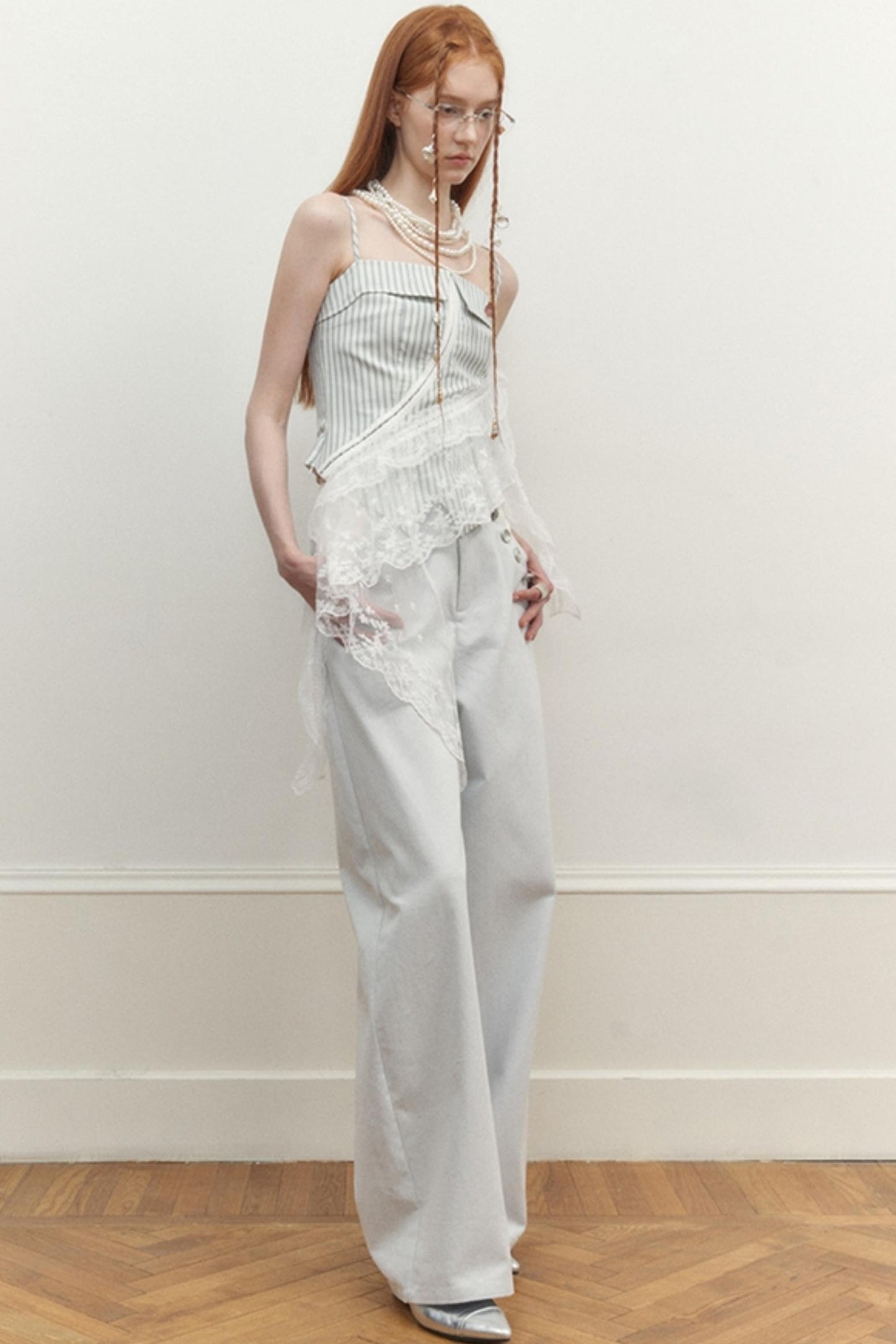 Irregular Stripe Cami Top