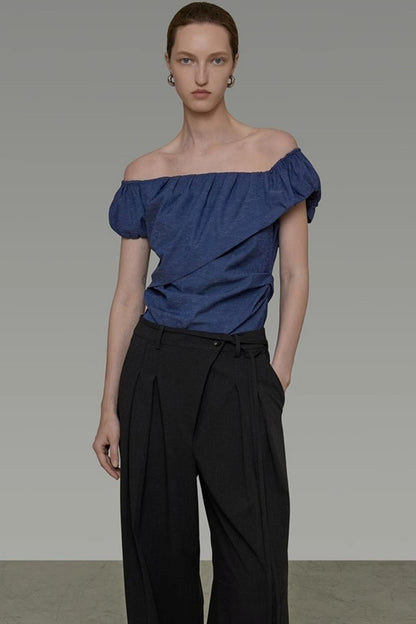 Asymmetric One-Shoulder Top
