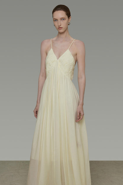 Summer Chic V-Neck Sleeveless Dress