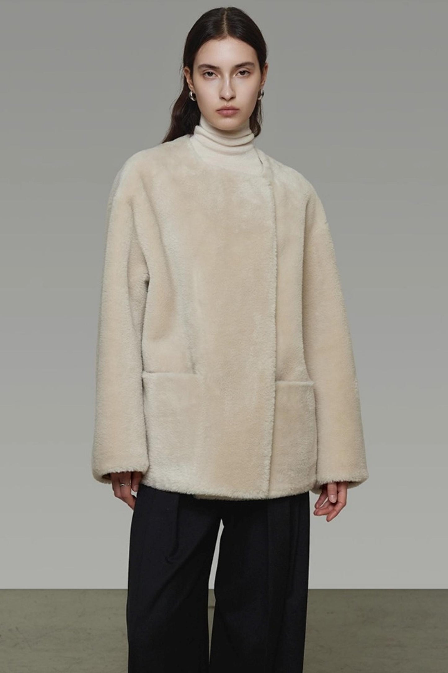Winter Plush Fur Jacket