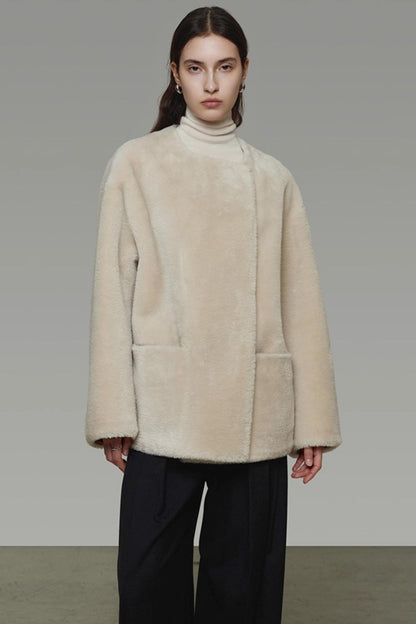 Winter Plush Fur Jacket