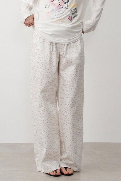 Childlike Floral Two Piece Outfit Set-Up