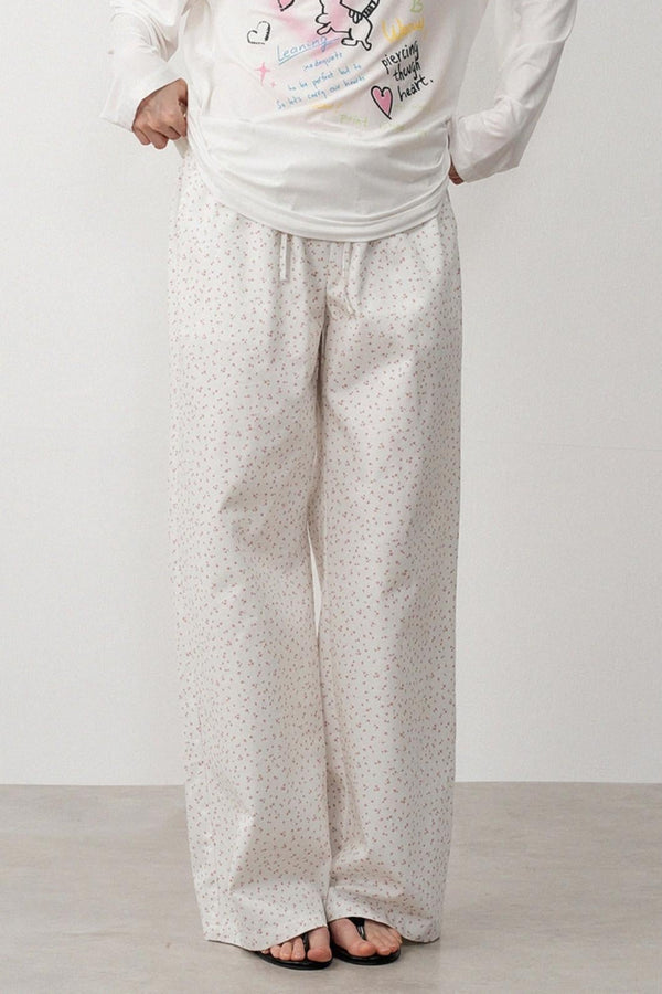 Childlike Floral Two Piece Outfit Set-Up