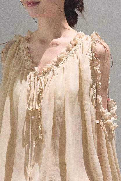 Summer Breeze Chiffon Top