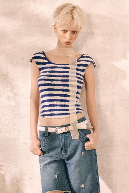 Summer Distressed Denim Shorts