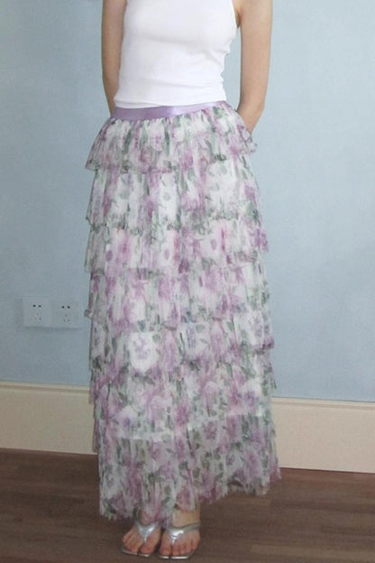 Tatasi Floral Romance Skirt