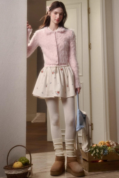 Organic Cotton Layered Skirt