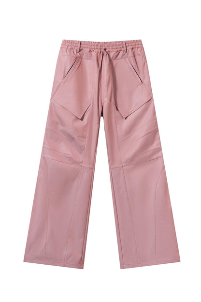 Chic Cropped Twill Pants