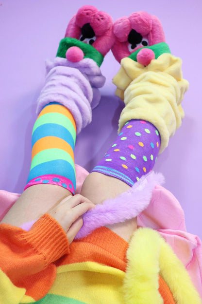 Neon Winter Socks Set