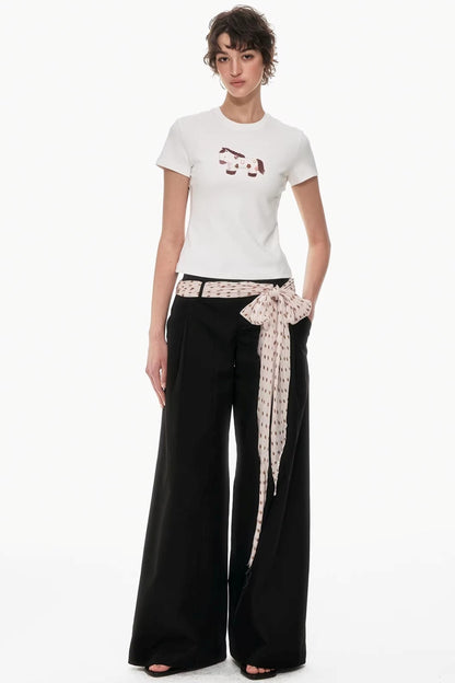 Playful Pony Print Top