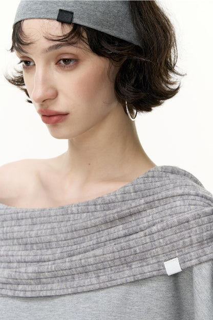 Loose Hooded Sweatshirt